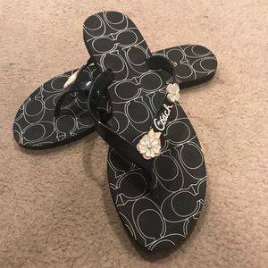 Coach flip flops